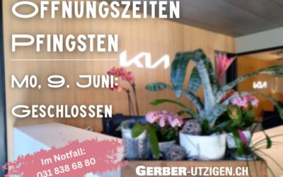 Öffnungszeiten Pfingsten