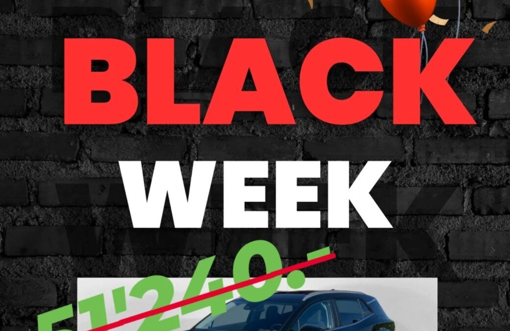 BLACK WEEK DEAL Kia Sportage 1.6 T-GDi PHEV