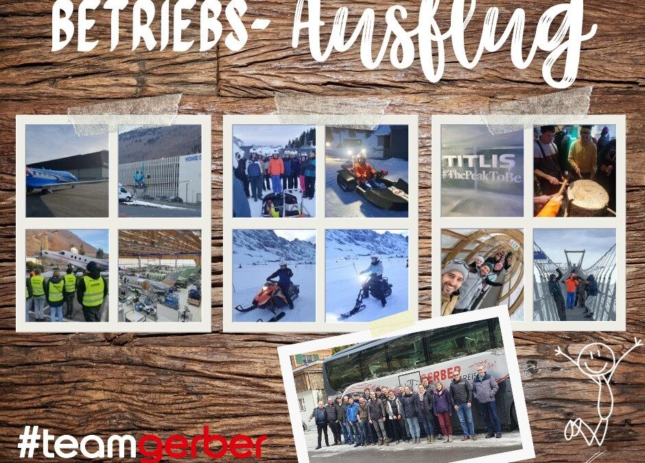 Betriebsausflug #teamgerber