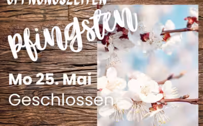 Öffnungszeiten Pfingsten